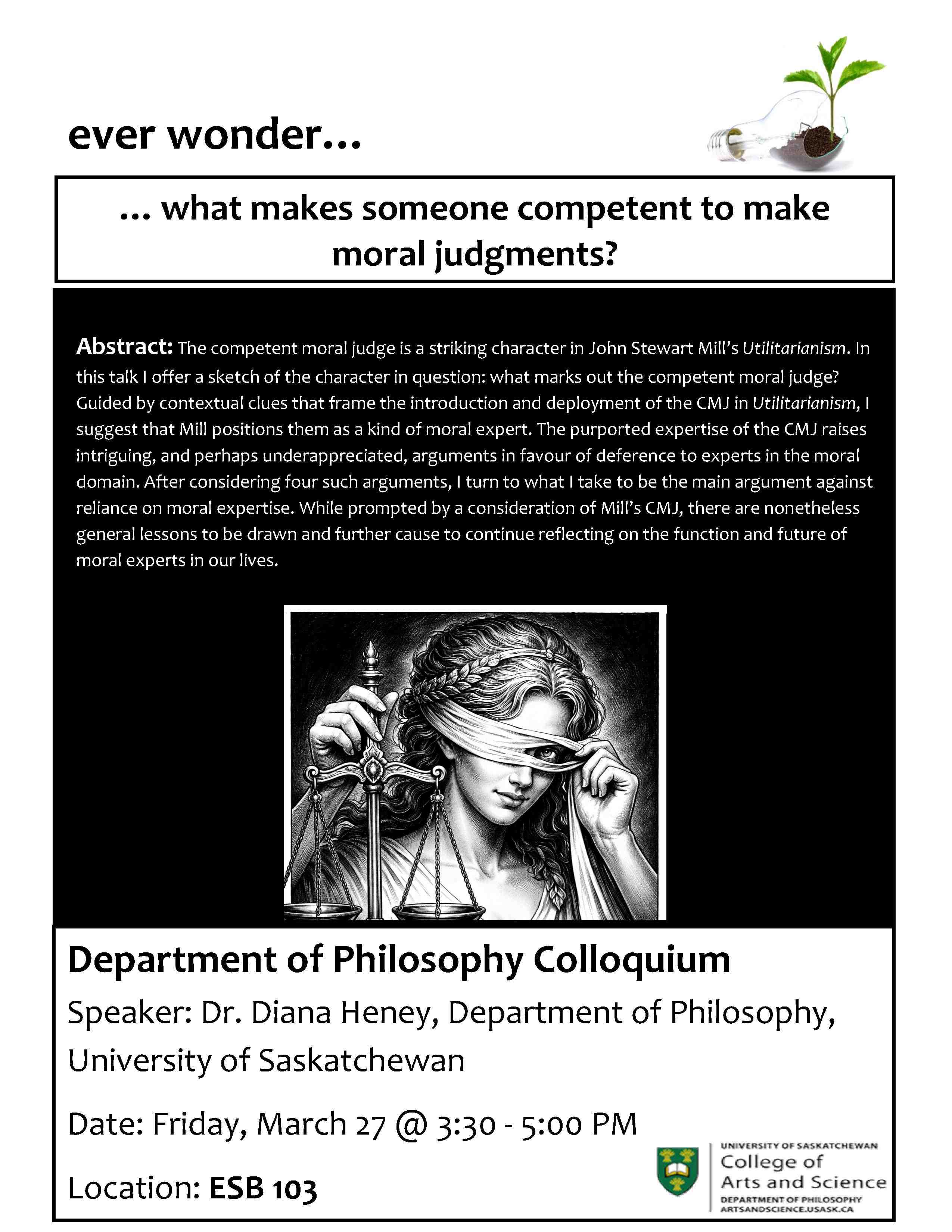 Colloquium - Diana Heney